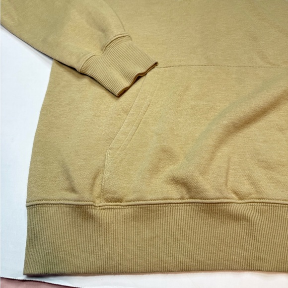 Tan / Khaki The North Face Logo Hoodie Women’s Size M - Picture 7 of 8